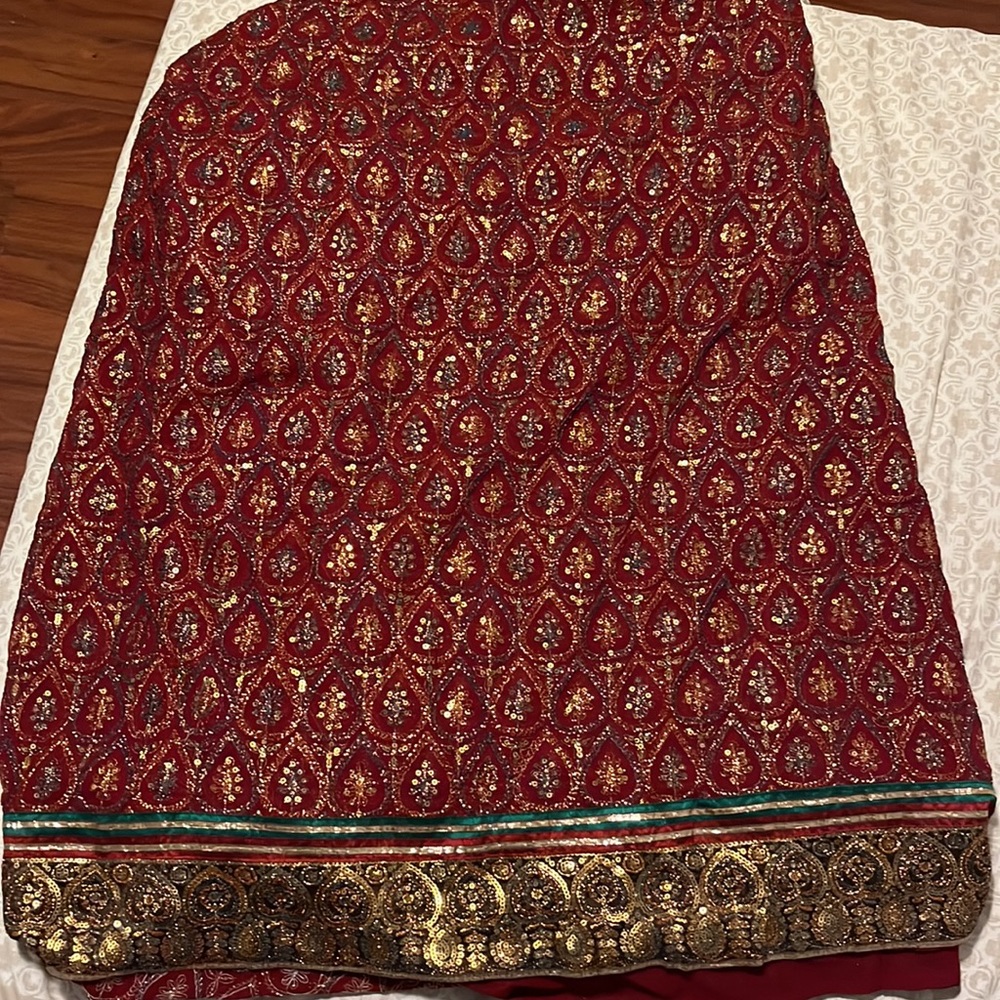 Grand red saree Indian dress (BRAND NEW)